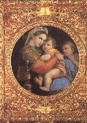 RAFFAELLO Sanzio The virgin mary in the chair painting